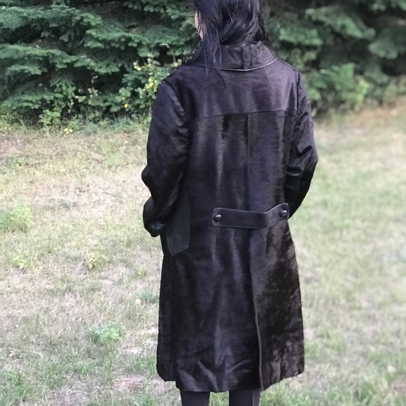 Haute Couture Guver Mallorca Hide Coat Spain - Picture 7 of 8